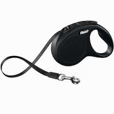 Flexi New Classic Tape Şerit Otomatik Köpek Gezdirme Tasması Siyah 5Mt S